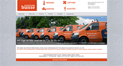 Desktop Screenshot of bunse-haustechnik.de